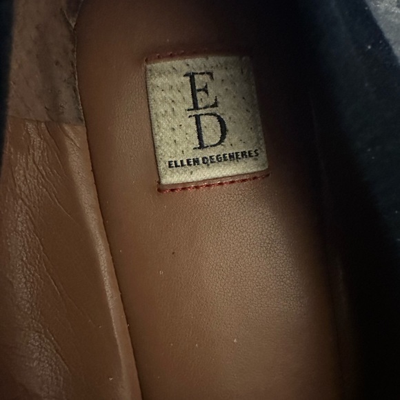 ED - Blue Suede Flats - Picture 3 of 5